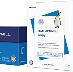 Hammermill Printer Paper, 20 Lb Copy Paper, 8.5 x 11 - 3 Ream (1,500 Sheets) - 92 Bright, Made in the USA, 500 Count (pack of 3)
