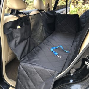 150x140x40cm Custom Ultrasonic Welded 600D Oxford Cloth Full Enclosure Waterproof Vehicle Pet Mat with Mesh and Pockets Rear Seat Dog Pad - Manufacturer