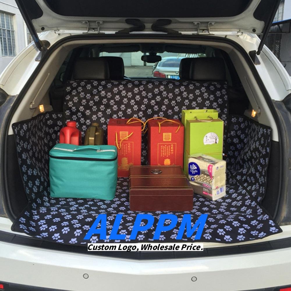 155x105x35cm Custom Printed Oxford Cloth SUV Trunk Protection Mat Waterproof Pet Dog Organizing Pad - Manufacturer
