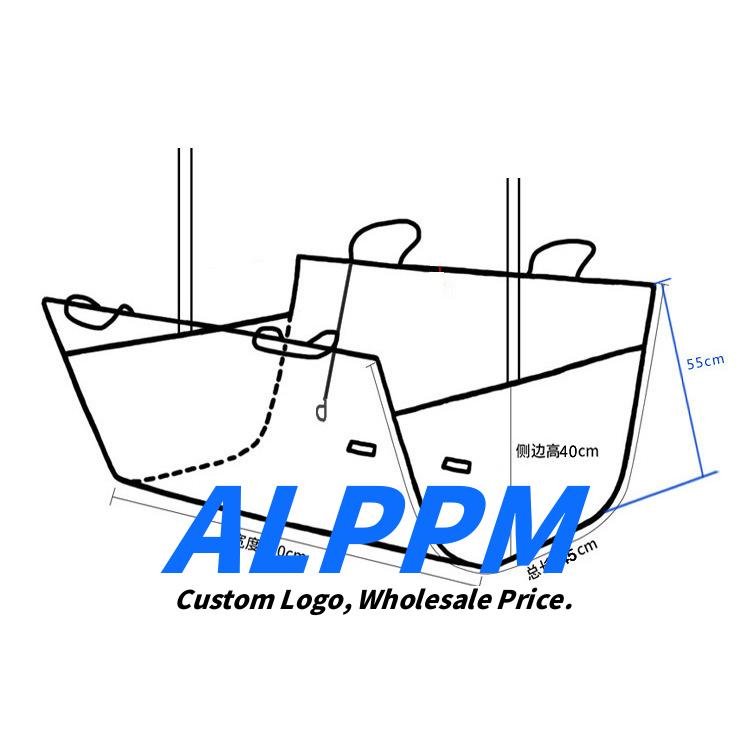 130x145x40cm Custom Bestseller Waterproof Car Rear Seat Pet Mat Anti-Dirt Vehicle Dog Cushion - Manufacturer