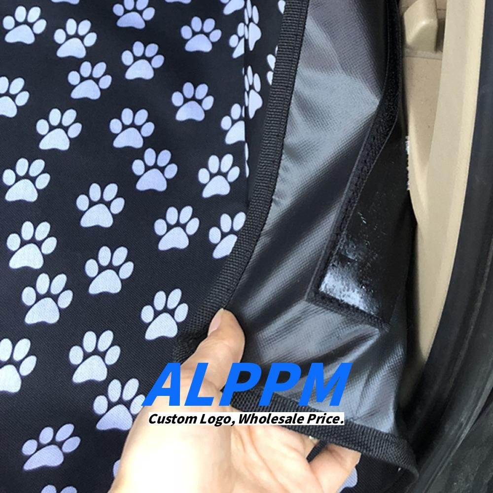 185x105x33cm Custom Dog Paw Print Thickened Waterproof SUV Extended Trunk Anti-Dirt Pet Mat Full Enclosure Vehicle Dog Pad - Manufacturer